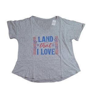 💞3 for $20💞 CATO Land That I Love T Shirt Size XL